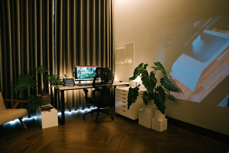 Cómo crear un espacio de trabajo relajante en casa